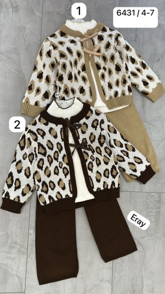 Костюм Тройка Для Девочки Eray Kids (4-5-6-7лет) 