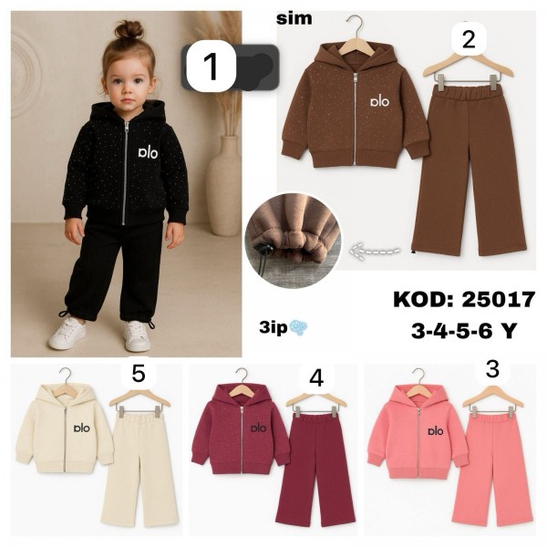Костюм Тринитка На Флисе Для Девочки PodiuMini (3-4-5-6лет) 