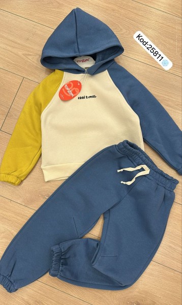 Трикотажный Костюм На Флисе Для Мальчика Miniloox (4-5-6-7лет) 
