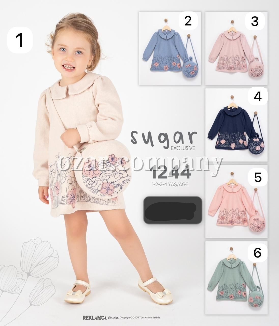 Платье Для Девочки Sugar (1-2-3-4лет) 