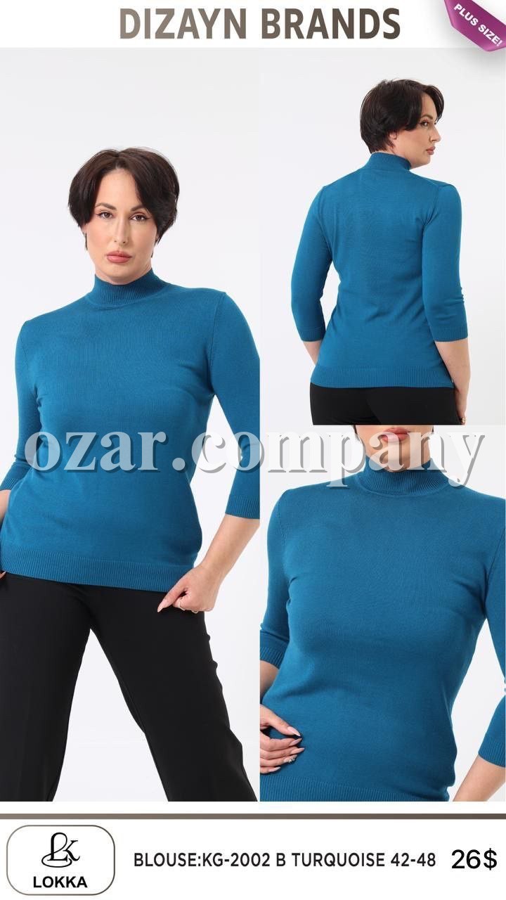Женский Гольф Dizayn (Большие размеры)