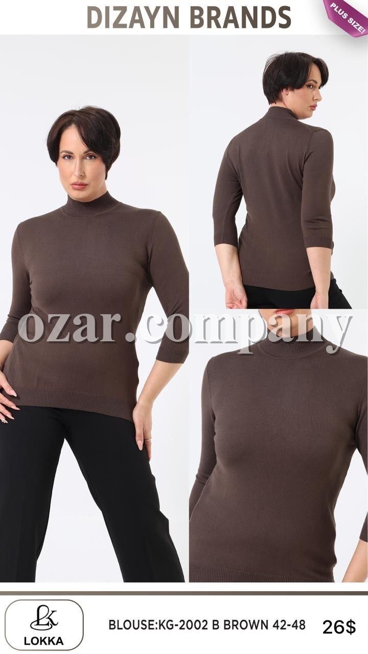 Женский Гольф Dizayn (Большие размеры)