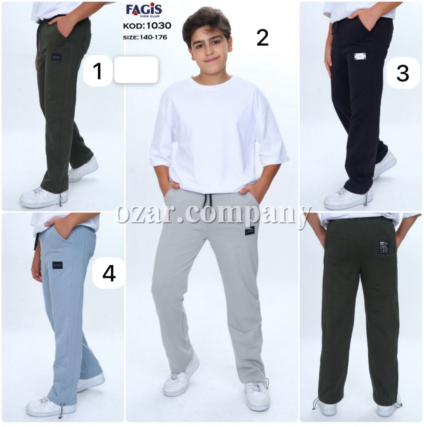 Штаны Для Мальчика Fagis (10-12-14-16лет) 