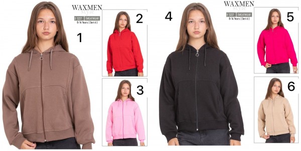 Худи Для Девочки Waxmen (9-10-11-12-13-14лет) 