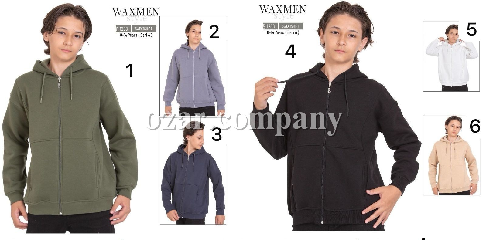 Худи Для Мальчика Waxmen (9-10-11-12-13-14лет) 