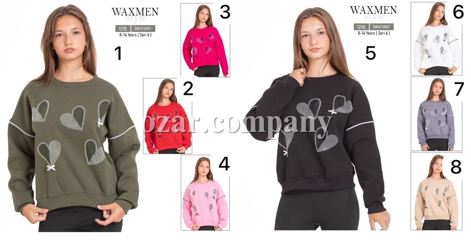 Свитшот Для Девочки Waxmen (9-10-11-12-13-14лет) 