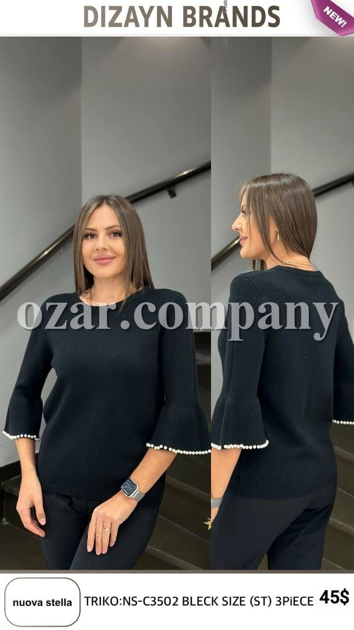 Женская Трикотажная Кофточка Dizayn  