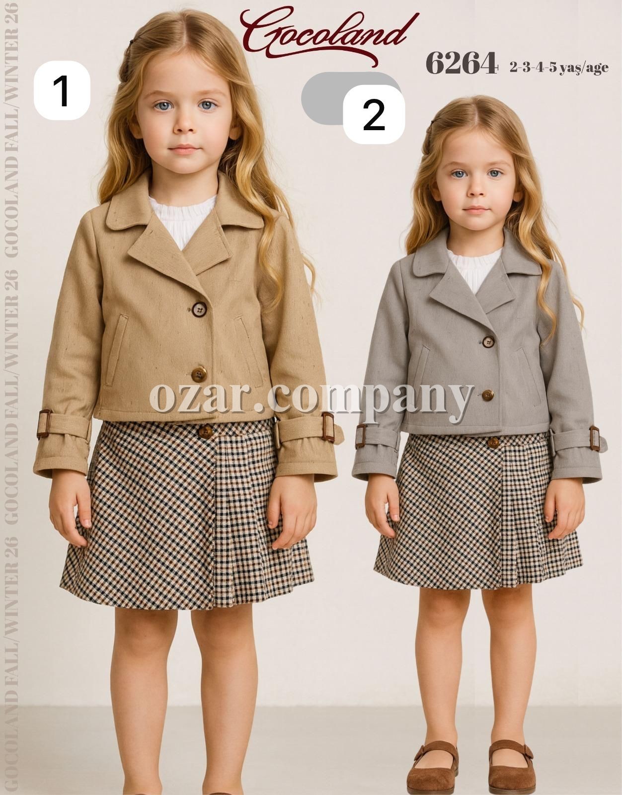 Костюм Тройка Для Девочки Cocoland (2-3-4-5лет)