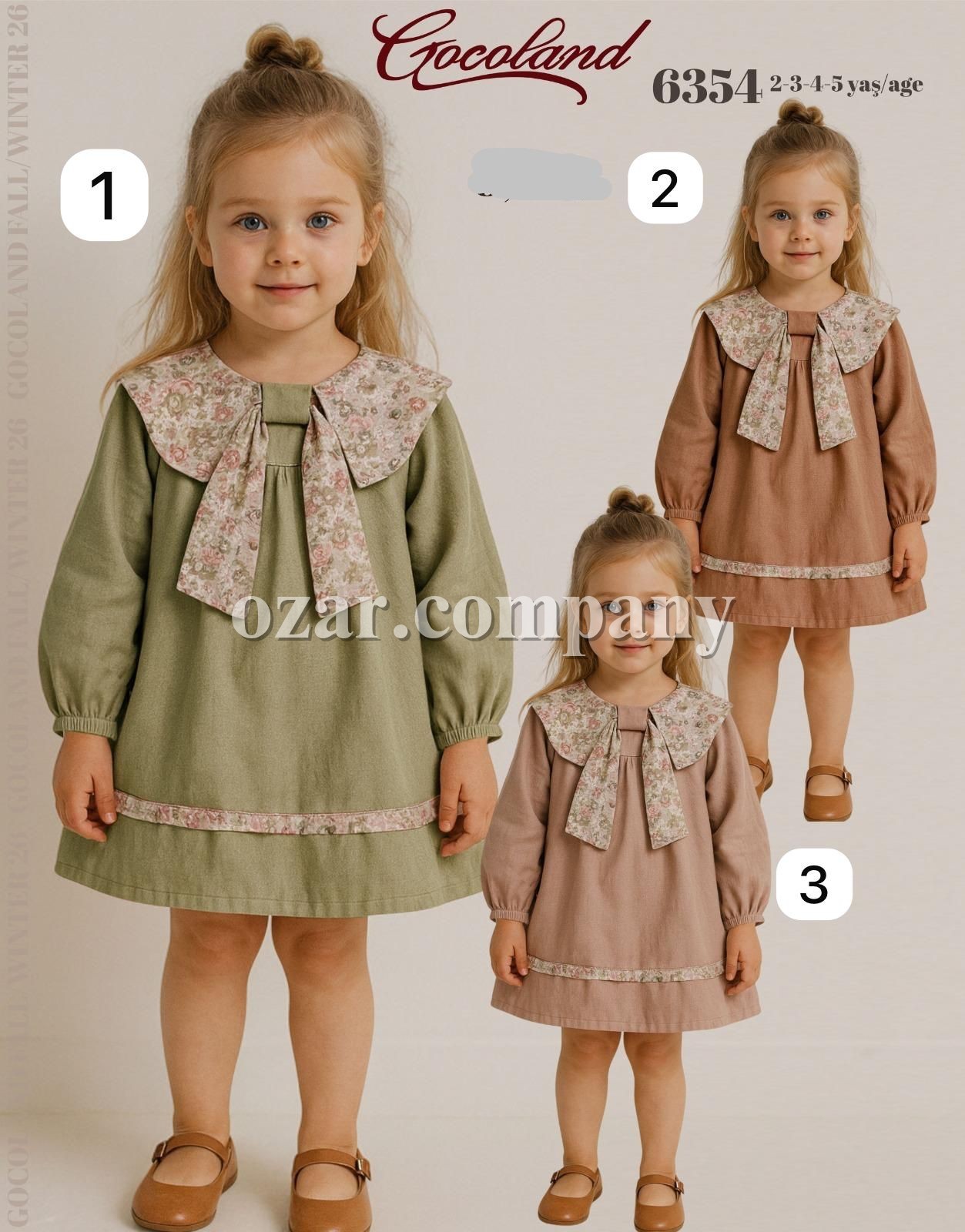 Платье Для Девочки Cocoland  (2-3-4-5лет)