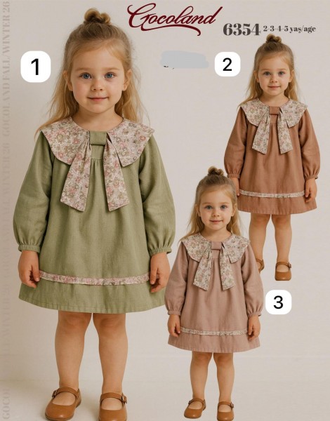 Платье Для Девочки Cocoland  (2-3-4-5лет)