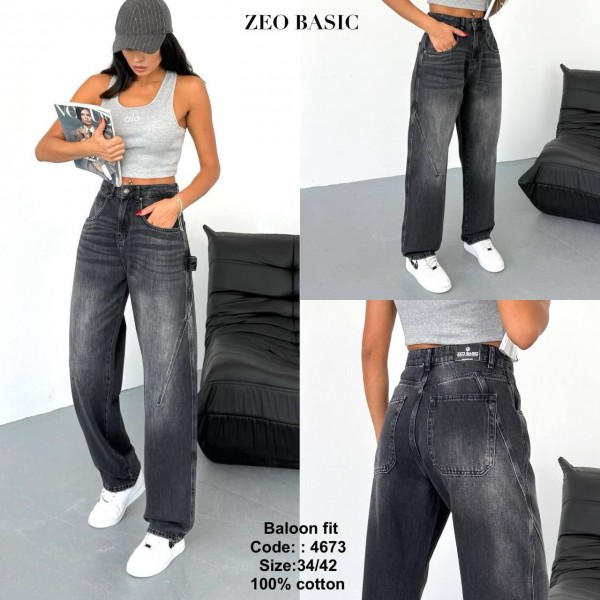 Женские Джинсы Zeo Basic