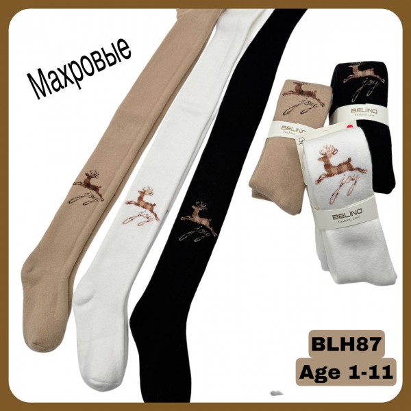 Колготы Махровые Для Девочки Belino (9-10лет)