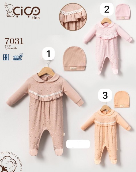 Человечек Для Девочки Cico Kids (3-6-9мес.)