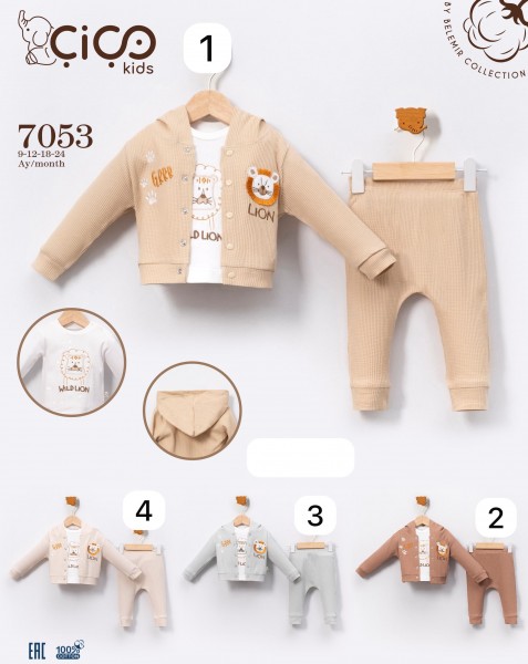 Костюм Тройка Для Мальчика Cico Kids (9-12-18-24мес.)