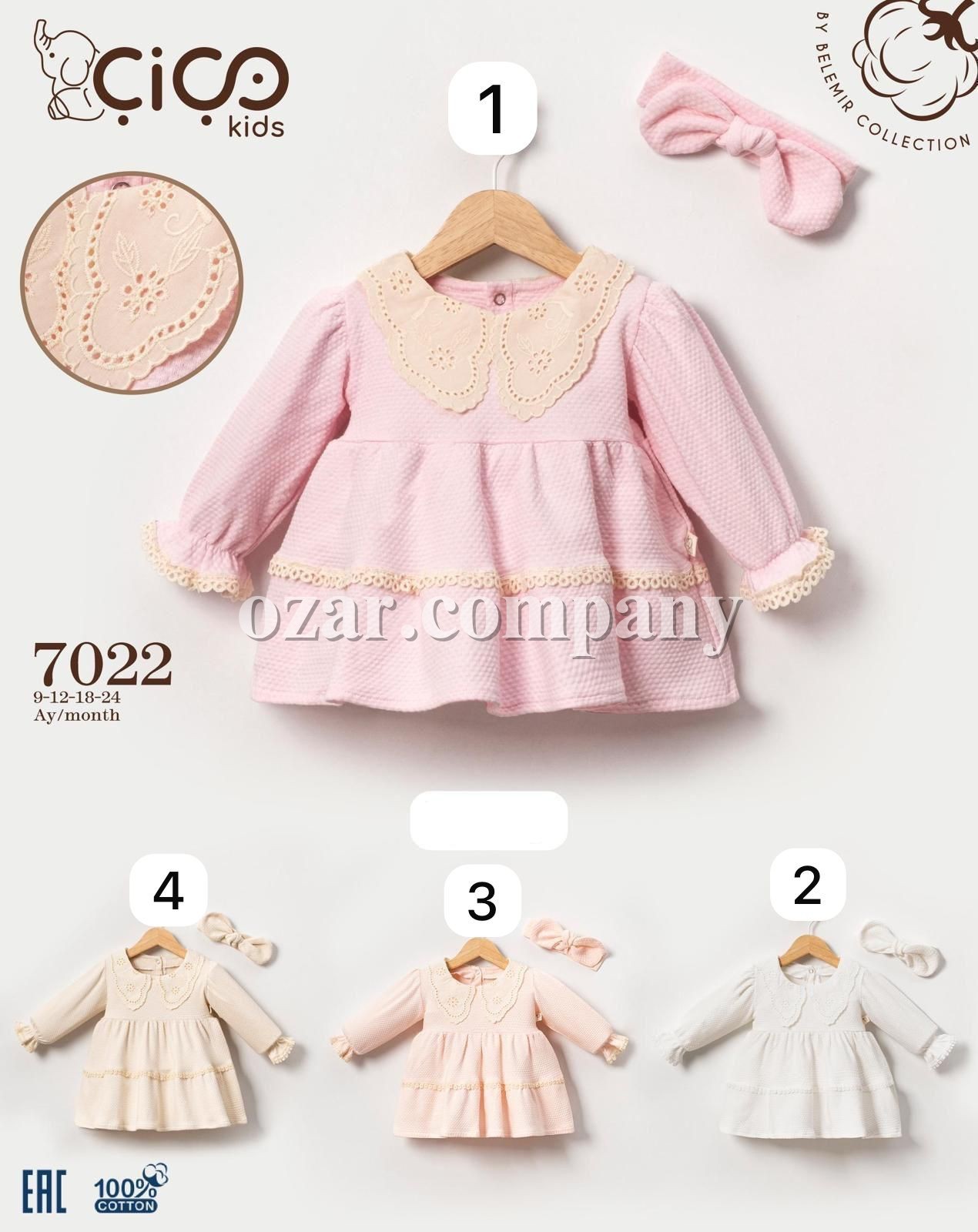 Платье Для Девочки Cico Kids (9-12-18-24мес.)