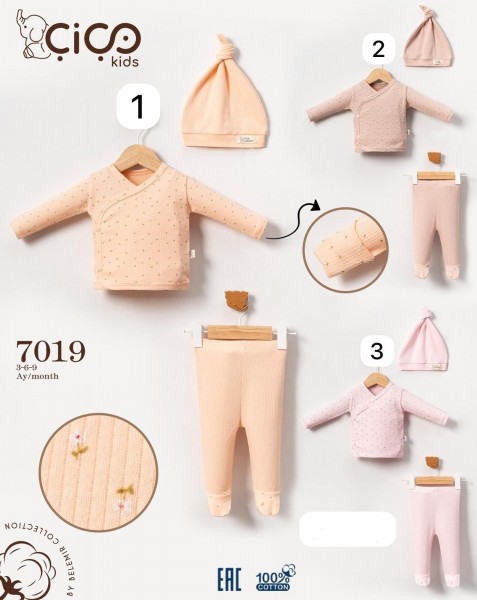 Комплект Для Девочки Cico Kids (3-6-9мес.)