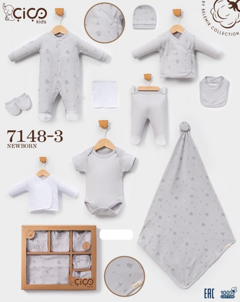 Коробочный Набор Для Новорождённых Cico Kids (0-3мес.)