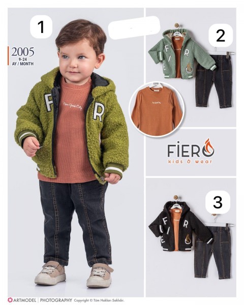 Костюм Тройка Для Мальчика Fiero (9-12-18-24мес.)