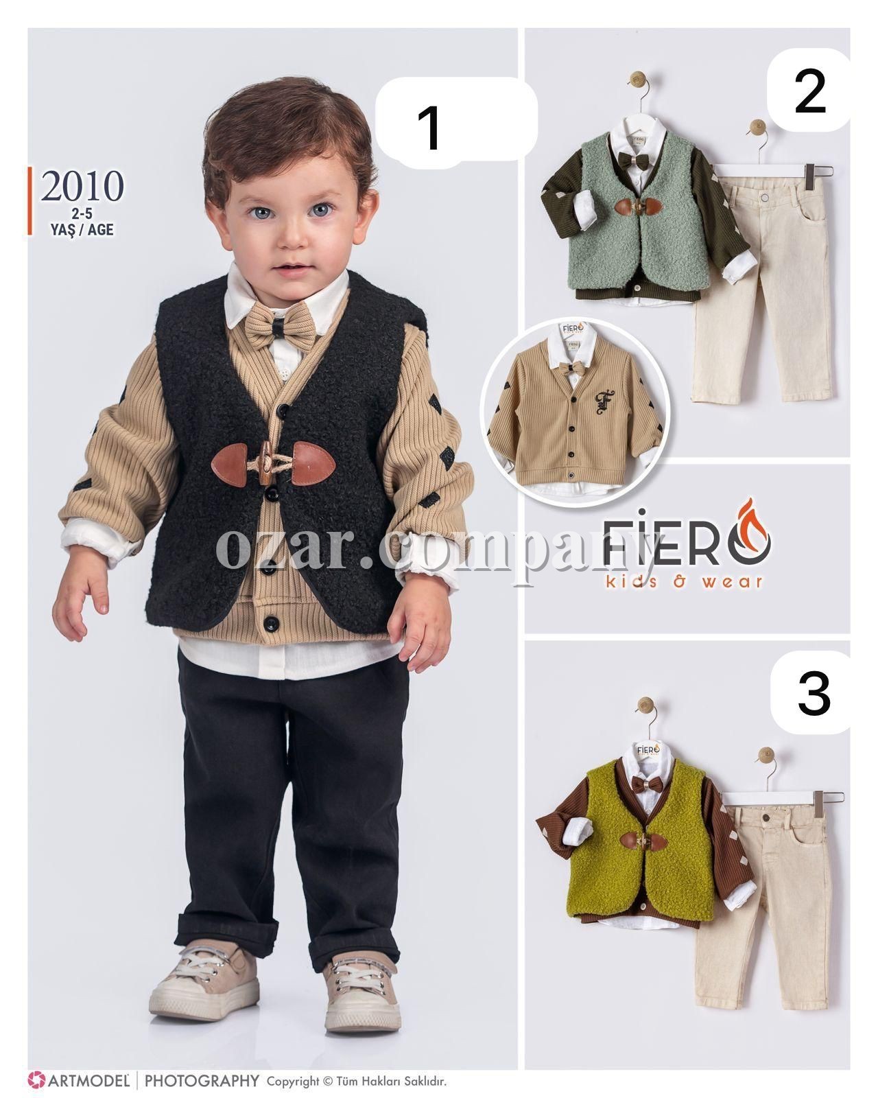 Костюм Тройка Для Мальчика Fiero (2-3-4-5лет)