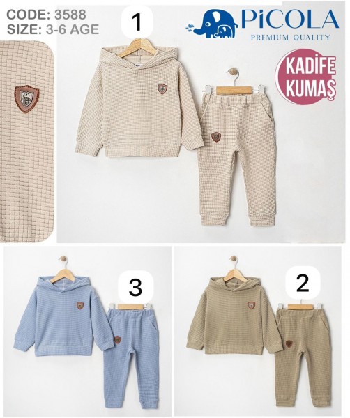 Велюровый Костюм Для Мальчика Picola (3-4-5-6лет)