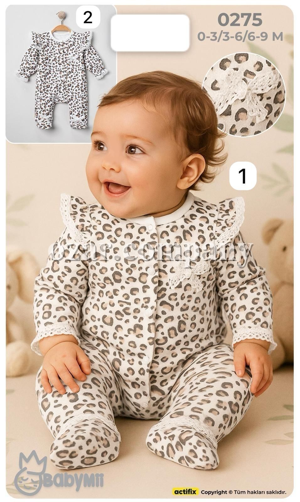 Человечек Для Девочки Baby Mii (0-3/3-6/6-9мес.)