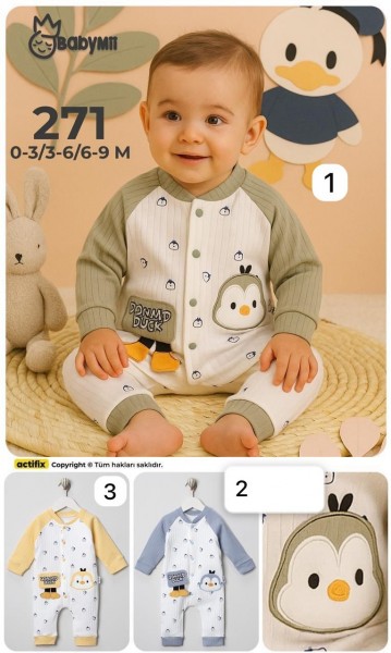 Человечек Для Мальчика Baby Mii (0-3/3-6/6-9мес.)