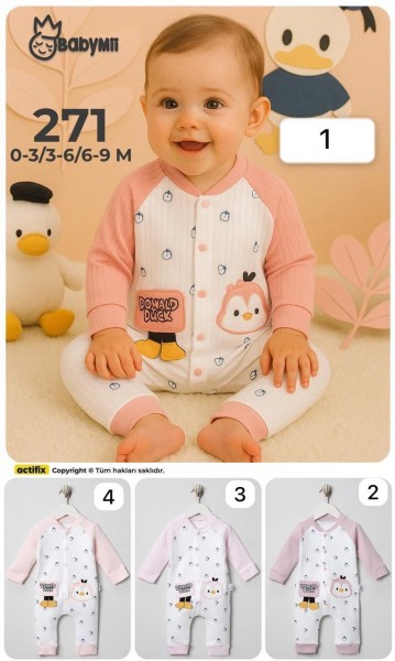 Человечек Для Девочки Baby Mii (0-3/3-6/6-9мес.)