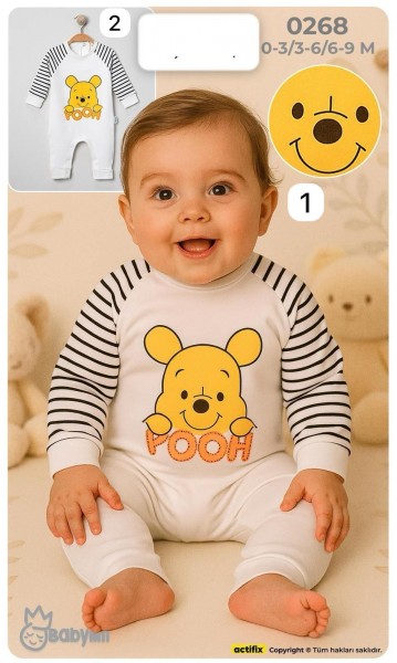 Человечек Для Мальчика Baby Mii (0-3/3-6/6-9мес.)