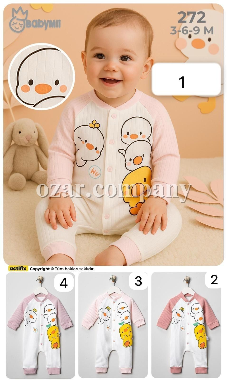 Человечек Для Новорождённых Baby Mii (3-6-9мес.)