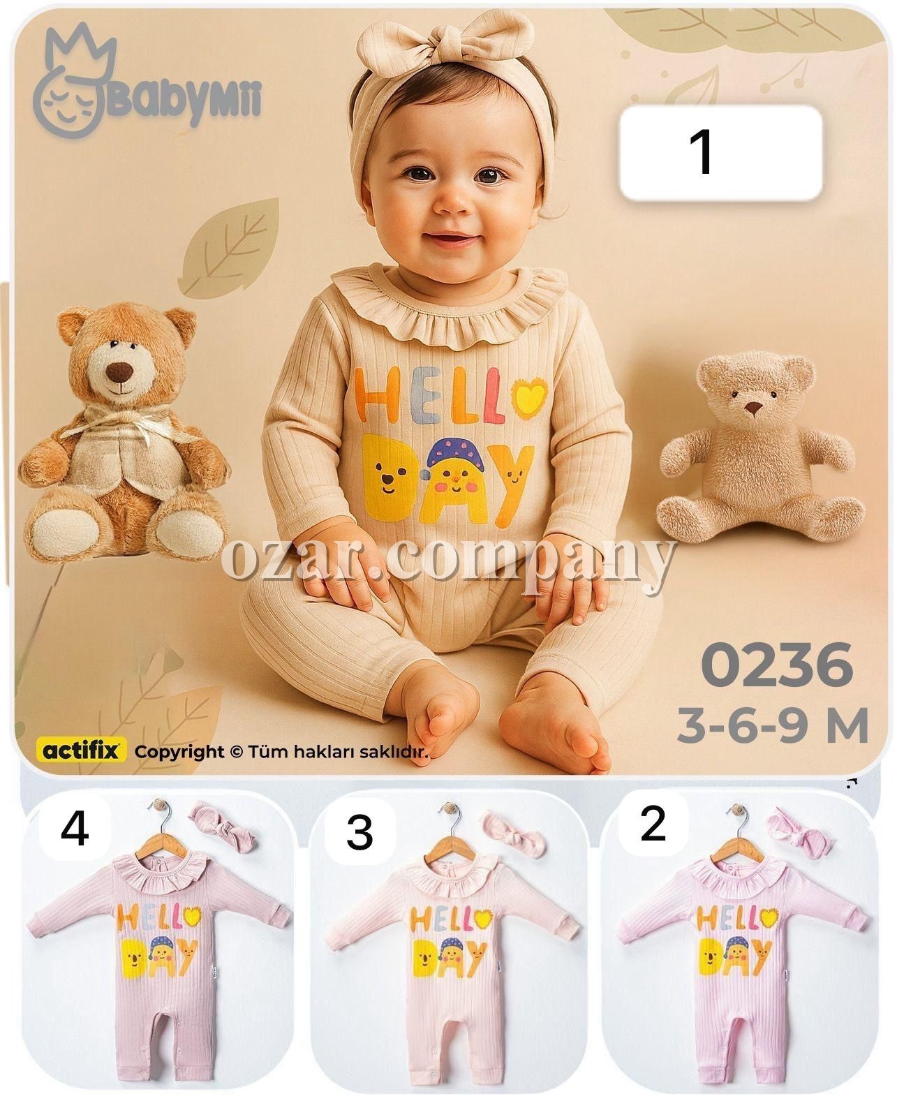 Человечек Для Девочки Baby Mii (3-6-9мес.)