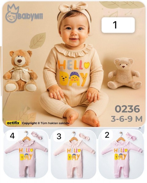 Человечек Для Девочки Baby Mii (3-6-9мес.)