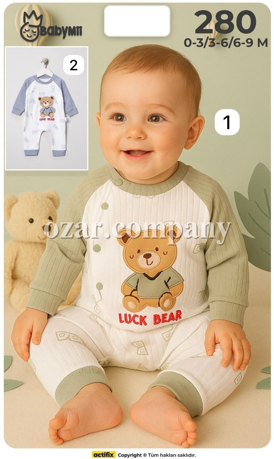 Человечек Для Мальчика Baby Mii (0-3/3-6/6-9мес.)