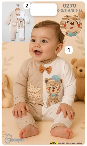Человечек Для Мальчика Baby Mii (0-3/3-6/6-9мес.)