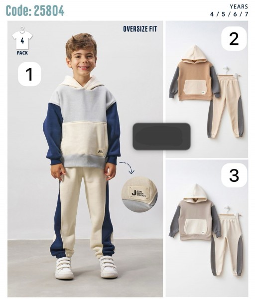 Трикотажный Костюм Для Мальчика Bupper Minipodyum (4-5-6-7лет) 