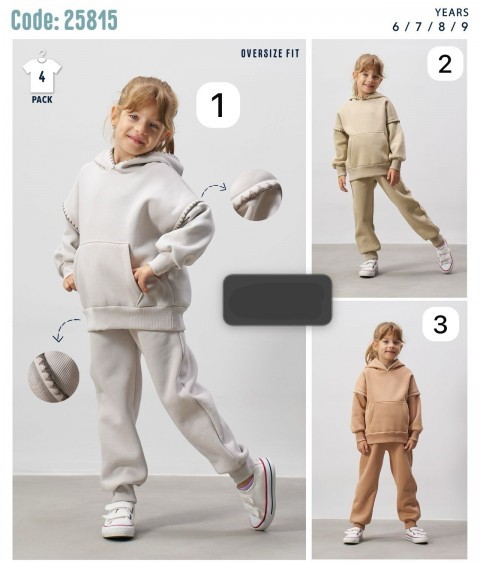 Трикотажный Костюм Для Девочки Bupper Minipodyum (6-7-8-9лет) 