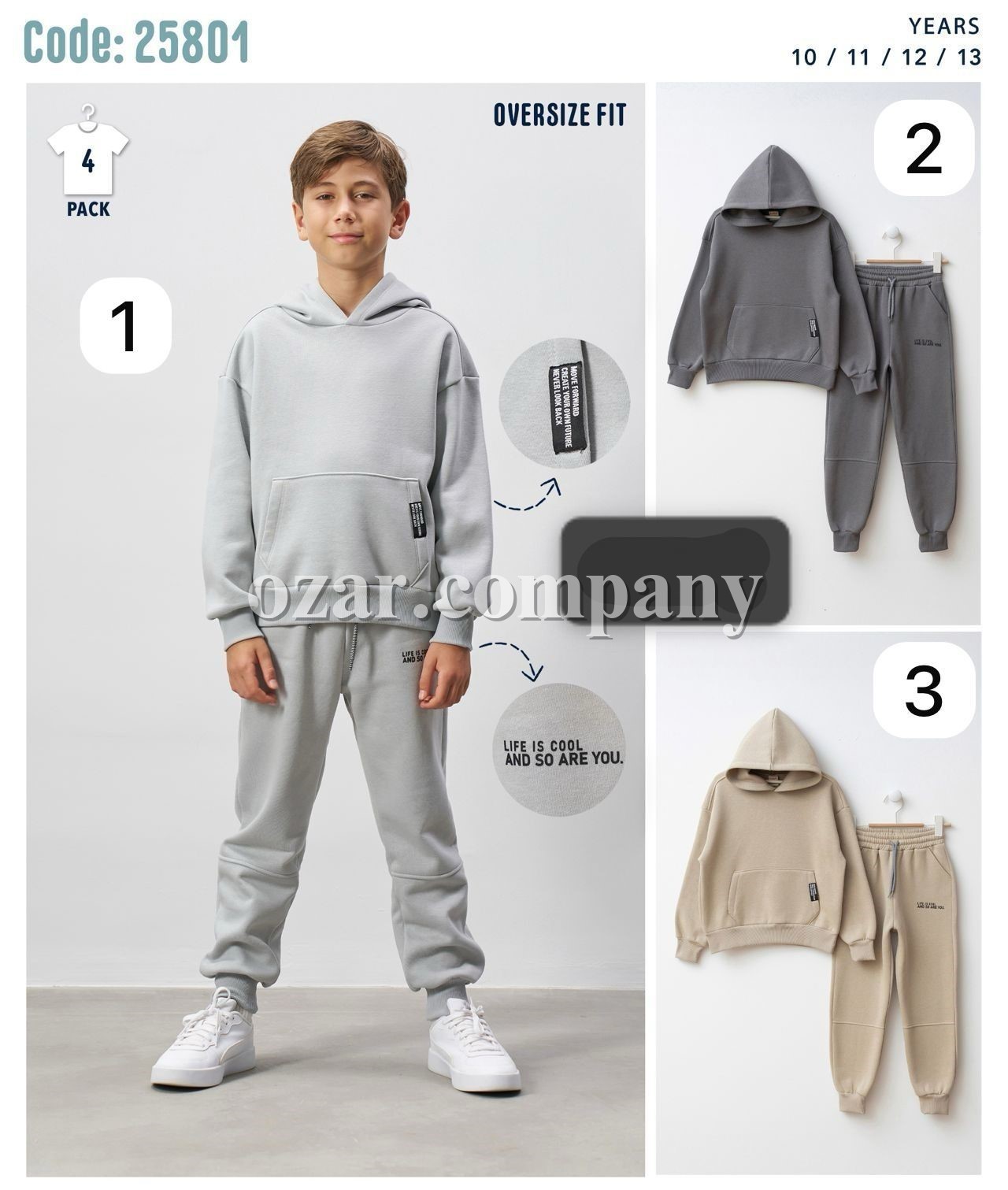 Трикотажный Костюм Для Мальчика Bupper Minipodyum (10-11-12-13лет)