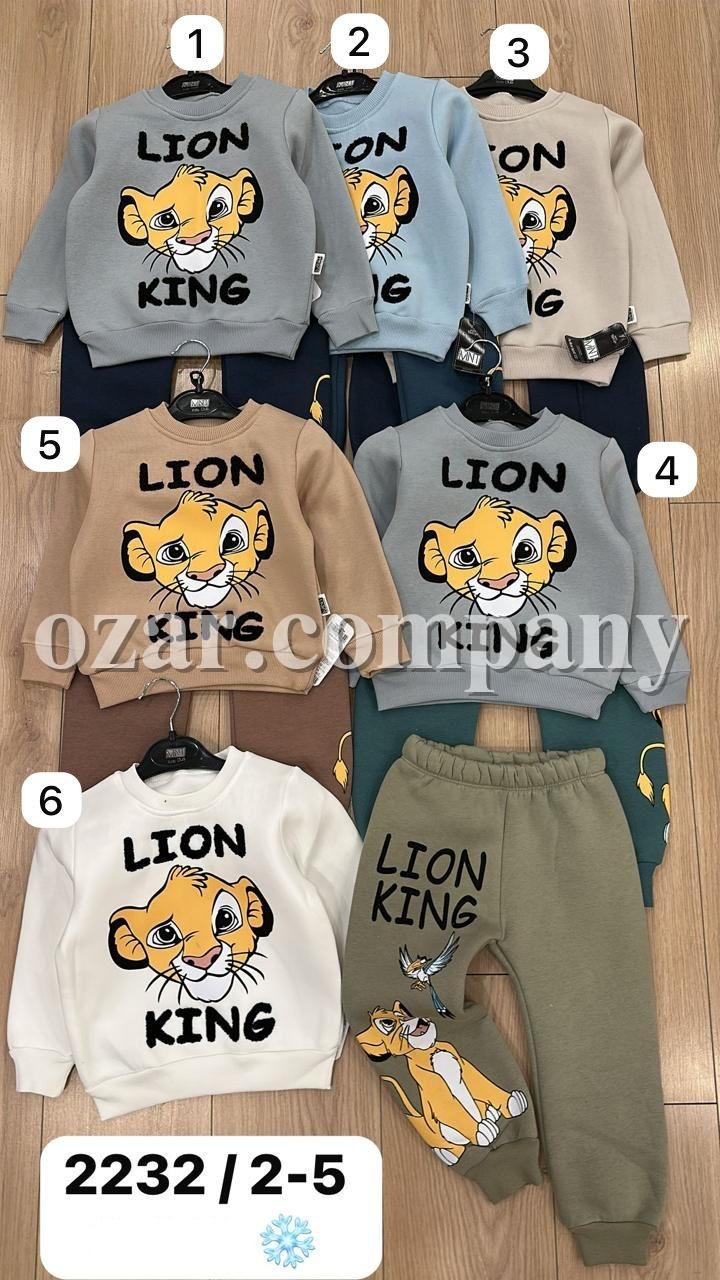 Трикотажный Костюм На Флисе Для Мальчика MNT (2-3-4-5лет)