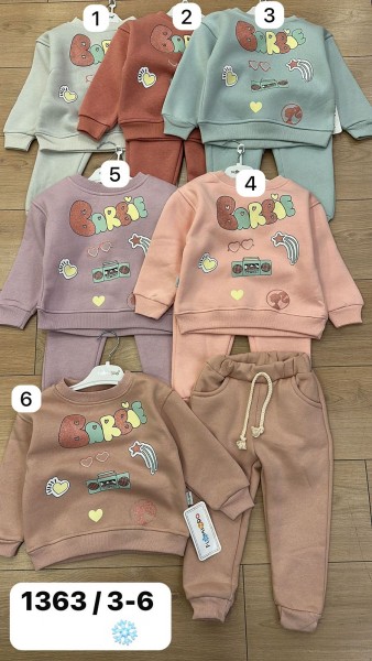 Трикотажный Костюм Тринитка Для Девочки Flamindo (3-4-5-6лет) 