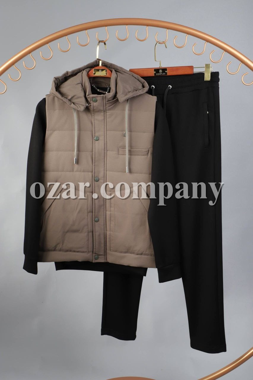 Мужской Спортивный Костюм Тройка Brunello Cucinelli