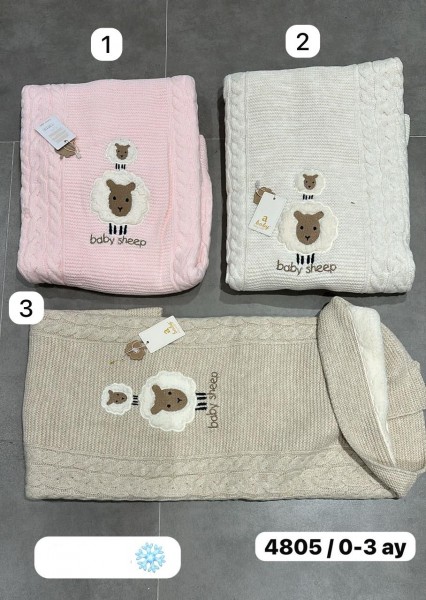 Утеплённый Плед Для Новорождённых A Baby (0-3мес.) 