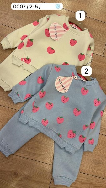 Трикотажный Костюм На Флисе Для Девочки Valorya (2-3-4-5лет)