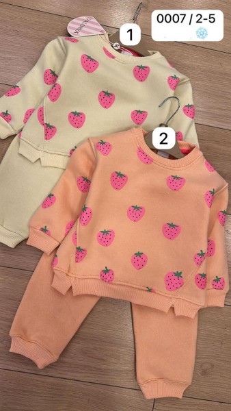 Трикотажный Костюм На Флисе Для Девочки Valorya (2-3-4-5лет)