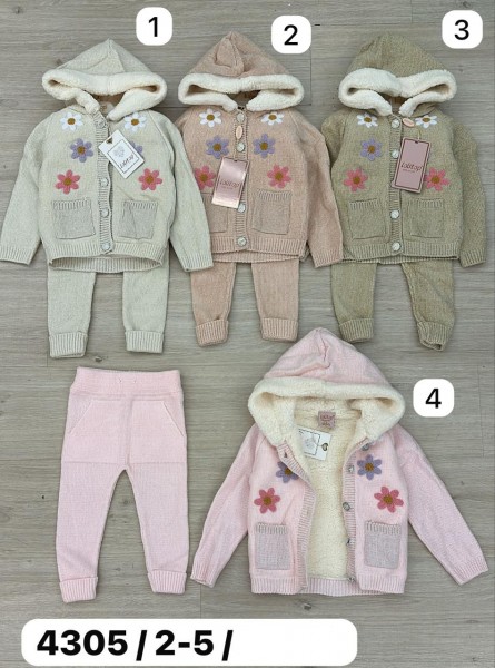Утеплённый Костюм Для Девочки Lilitop (2-3-4-5лет)