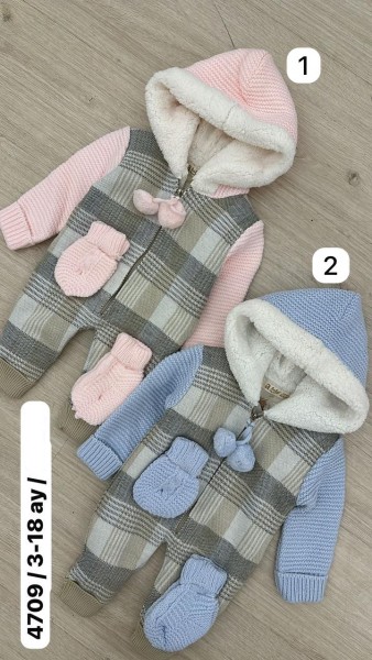 Утеплённый Человечек Для Новорождённых A Baby (3-6/6-9/9-12/12-18мес.)