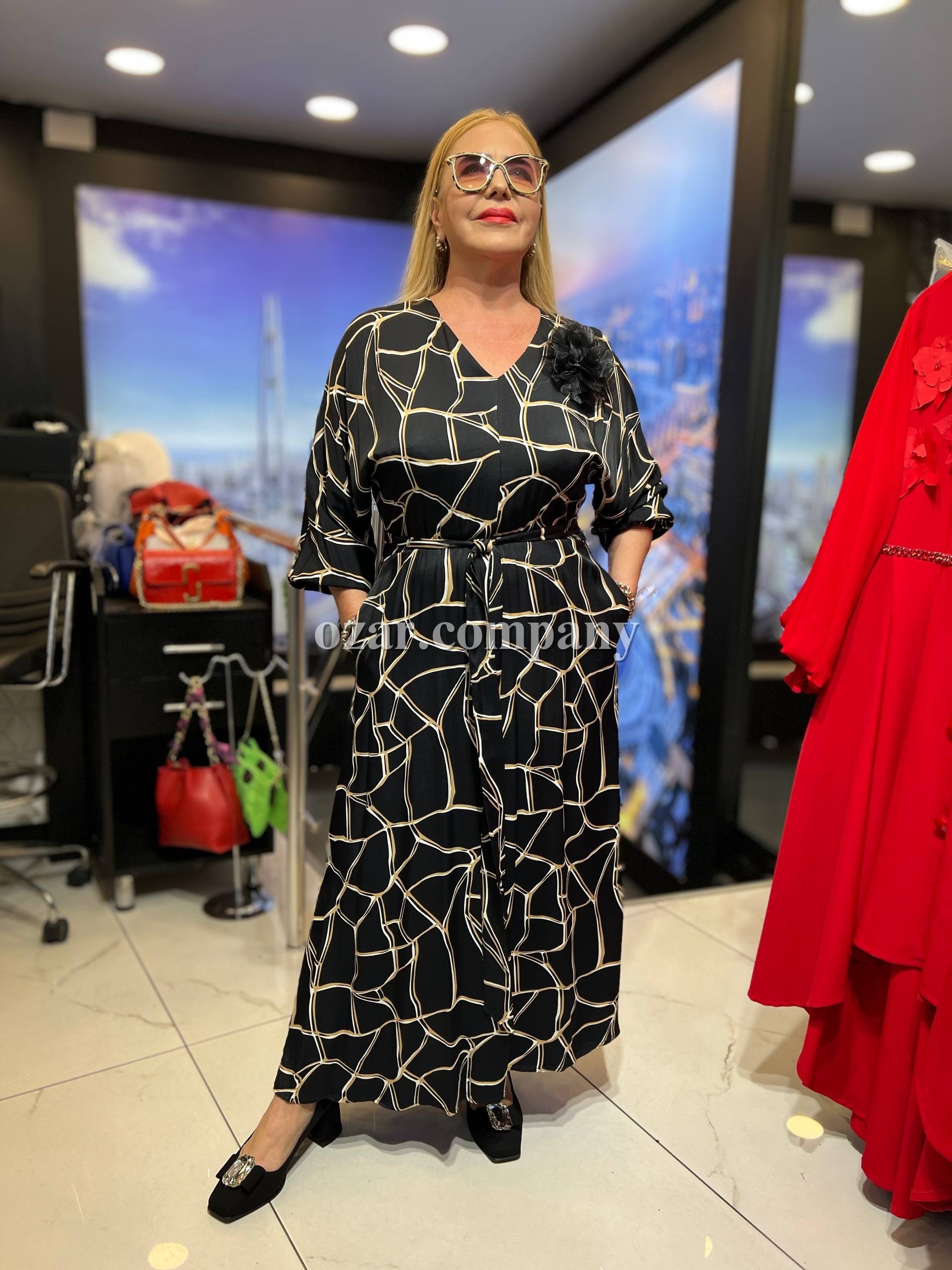 Женское Платье Iness (Большие размеры) Женское Платье Iness (Большие размеры)