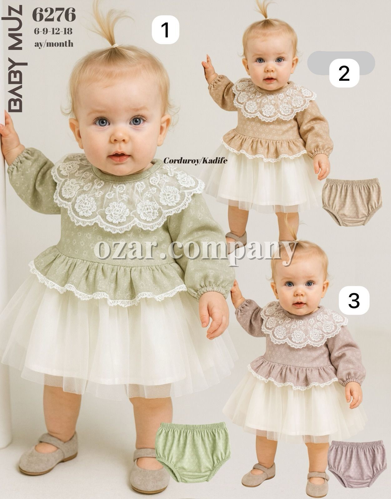 Платье Для Девочки Baby Muz (6-9-12-18мес.)