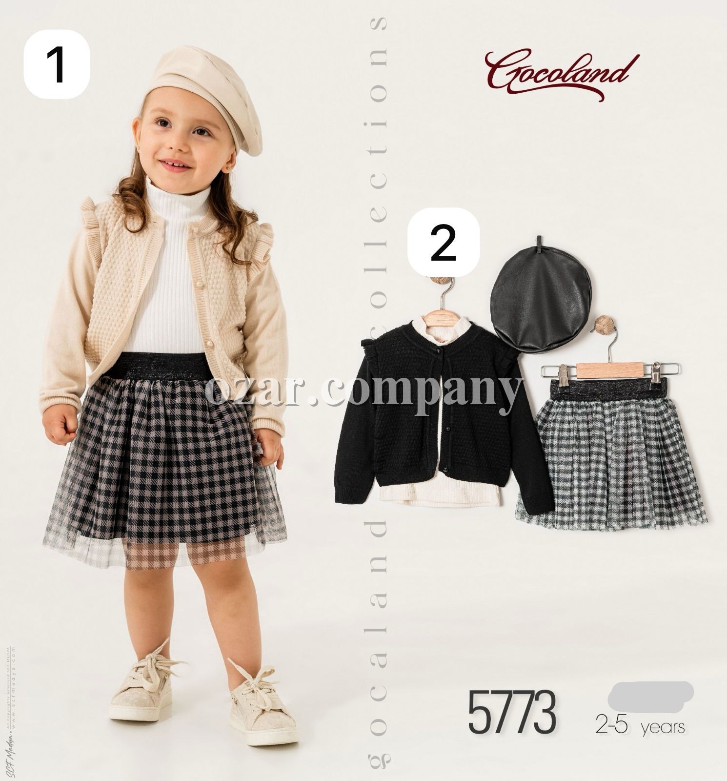 Костюм Тройка Для Девочки Cocoland (2-3-4-5лет)