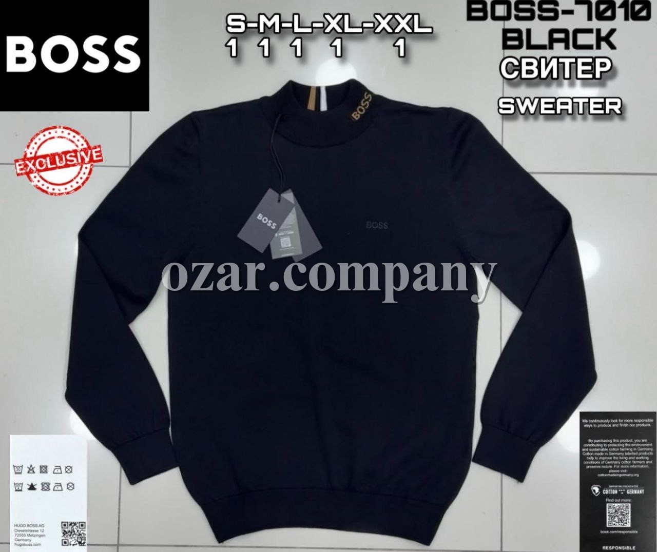 Мужской Свитер Boss