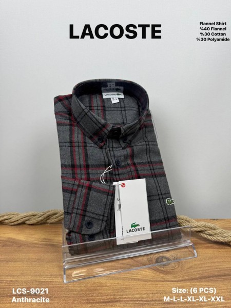 Мужская Фланелевая Рубашка Lacoste