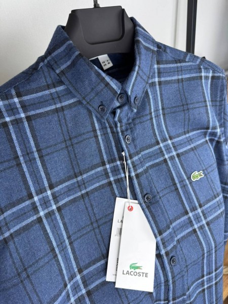 Мужская Фланелевая Рубашка Lacoste
